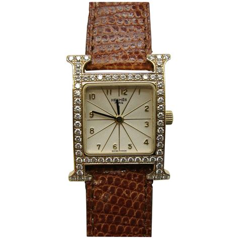 Hermes watch diamond